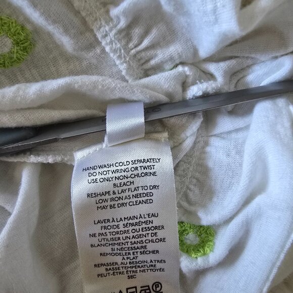 Free People Edie Tee White and Lime Combo - READ DESCRIPTION - Picture 12 of 14
